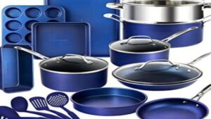 Aqua Blue Pan Cookware