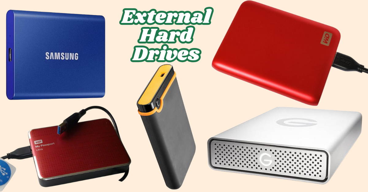 External Hard Drives for Mac & Laptops