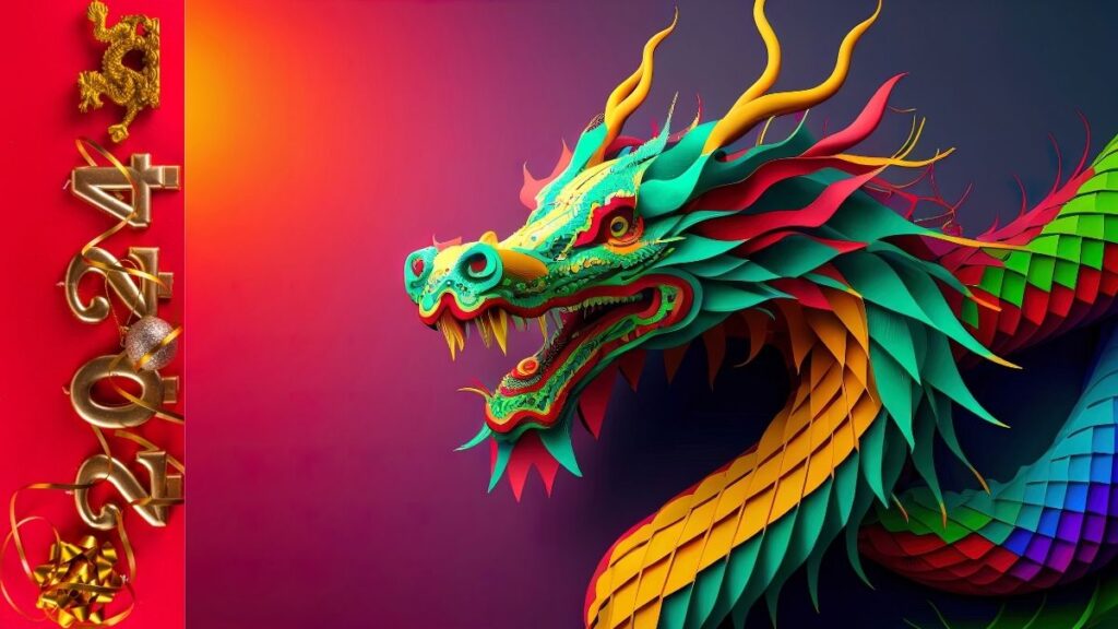 Lunar New Year 2024 Dragon