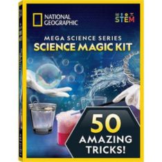NATIONAL GEOGRAPHIC Science Magic Kit Science Kit for 50 unique