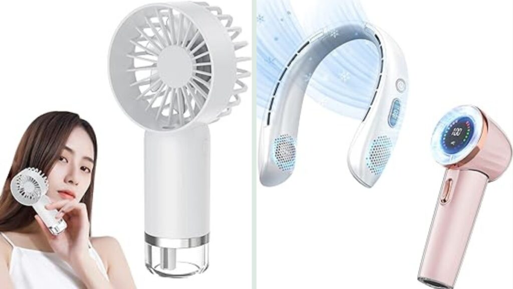 Comlife Handheld Battery Operated Fan