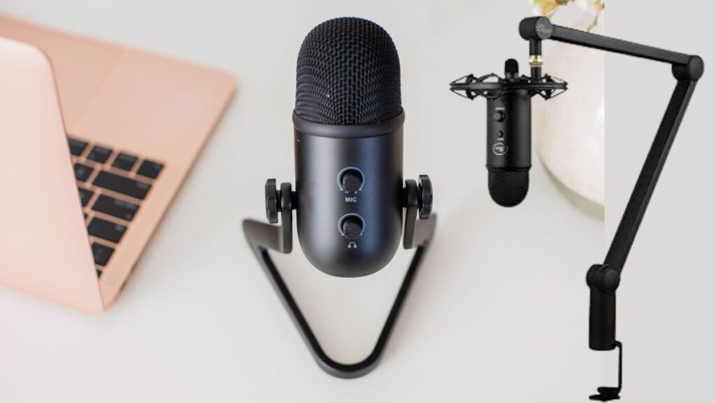 Blue Yeti USB Microphone for Logitech creator