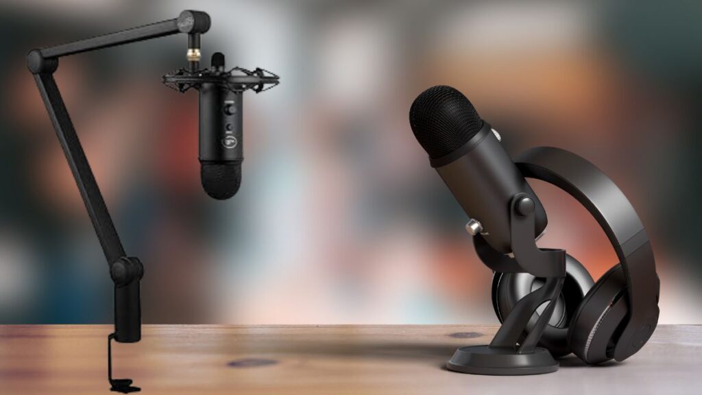 Blue Yeti USB Microphone for Logitech demo