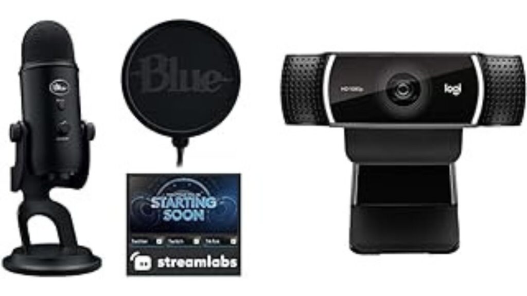 Blue Yeti USB Microphone for Logitech set