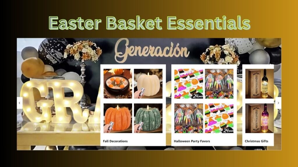 Easter Basket Stuffers - Easter Basket Essentials - 4 Pack