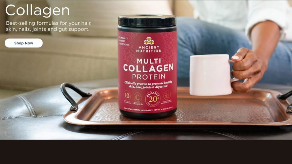 Multi Collagen Protein for Women and Men with Vitamin C