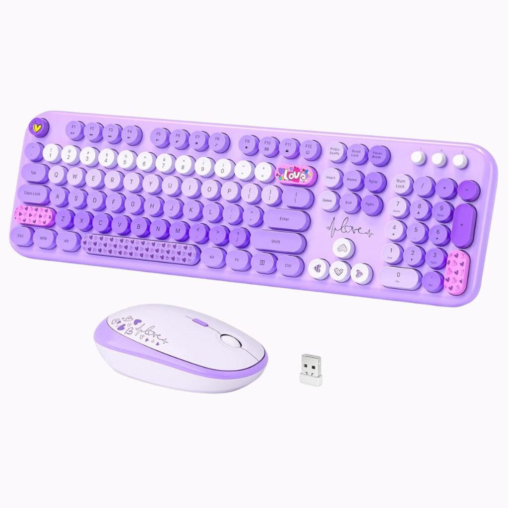 Wireless Keyboard and Mouse Combo