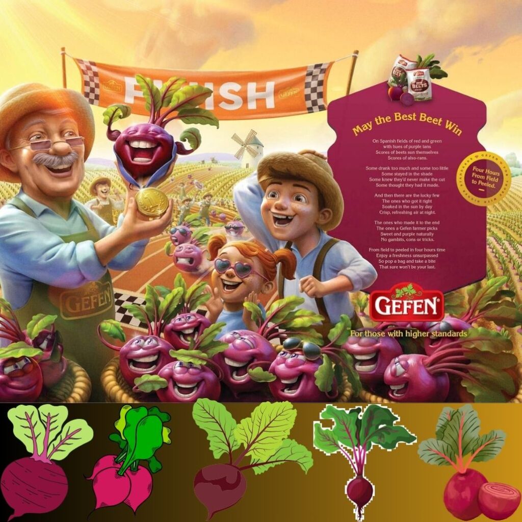 Gefen Red Beets, Whole, Peeled, Cooked & Ready to Eat