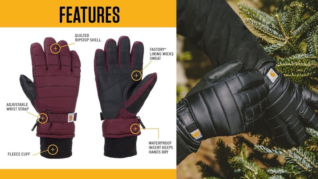 Carhartt waterproof insulated gloves
