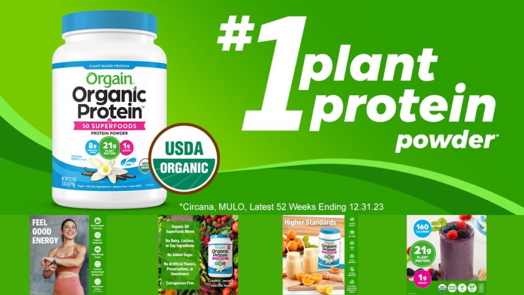 Organic Plant-Based Protein Meals