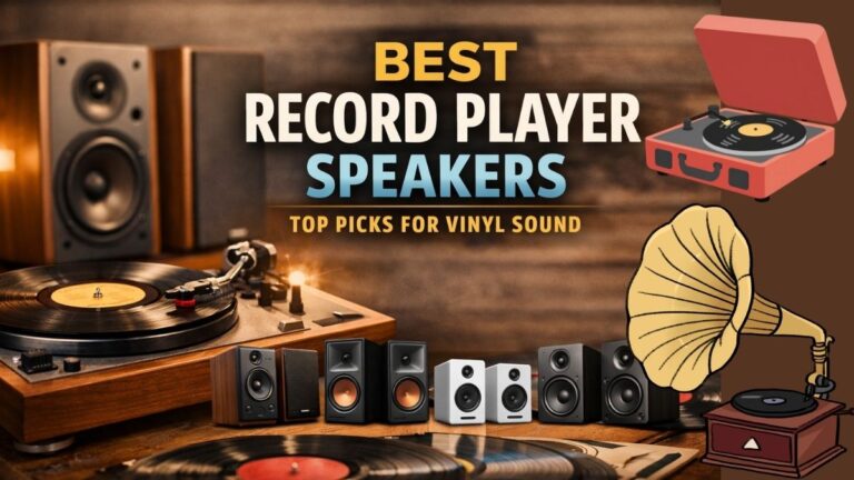 Best Record Player Speakers (2026)